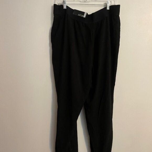Apt 9 Black Tie jogger pants, size XL - Picture 2 of 3